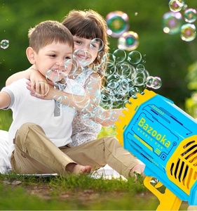 Juguetes de burbujas, nueva máquina eléctrica de burbujas de jabón de 69 agujeros, pistola de burbujas eléctrica tipo bazuca - Product Image 4