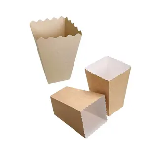 Cajas de papel Kraft desechables personalizadas para aperitivos/pollo frito/patatas fritas de Vietnam