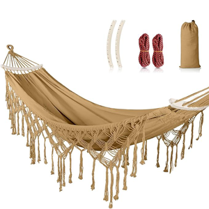 Bền 500lb cotton sân sau võng Fringe boho phong cách dày dây Tote Túi người lớn ngoài trời Vườn Patio trang trí đám cưới - Product Image 1