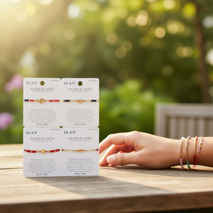 Braccialetto Portafortuna Ilan in 6 Colori Assortiti, Fatto a Mano - Product Image 3