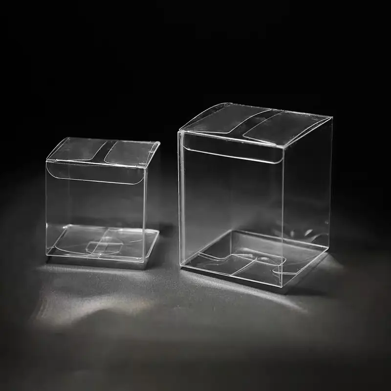 음식/보석/사탕/선물/화장품을 위한 작은 플라스틱 상자 저장을 포장하는 제조자 투명한 방수 명확한 PVC 상자