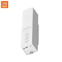 TYSH Tuya Alexa Smart Home WiFi/Zigbee Moteur à rouleau à commande vocale pour le bureau, les stores de fenêtre d'intérieur Rideau en métal