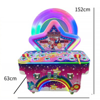 Machine à frapper les taupes à double jeu à pièces Grenouille pour enfants Hamster Jouet à frapper Jeu de table