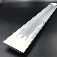 Fourniture d'usine 36W LED Tube de lumière linéaire à latte 120cm intérieur bureau Rohs boîtier en fer certifié Angle de faisceau de 120 degrés 2 ans