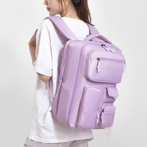 Wholesale Oxford Waterproof Durable Leisure Travel <strong>Backpack</strong> USB Charging Polyester Large Capacity Zipper Multiple Compartments - Product Image 4