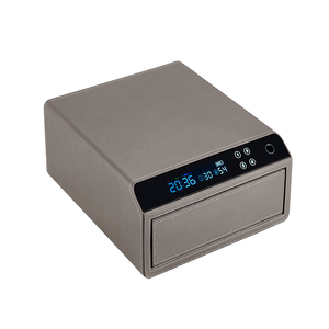 촨웨이 럭셔리 스틸 지문 잠금장치 생체 인식 내장 옷장 전자 서랍 금고 호텔 가정 사무실 침실용 - Product Image 5