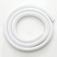 Funda de cable trenzada expandible de PET, malla flexible para cables, protector profesional ignífugo
