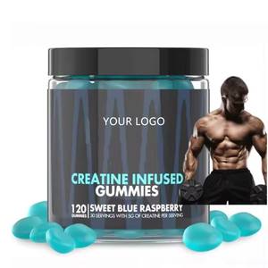 Gummies de créatine monohydrate OEM/ODM 5g, marque privée, supplément de croissance musculaire pré-entraînement - Product Image 1