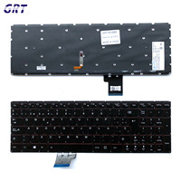 Clavier d'ordinateur portable SP pour Lenovo Y50-70 Y50-80 Y70-70 Y50-70AS U530 Y50 U50P U530T Y50-70AM, remplacement OEM espagnol pour ordinateur portable, pas cher