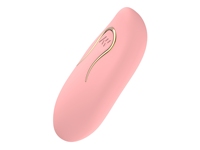Kleiner Lieblicher Vibrator mit Einstellbarer Vibration und Fernbedienung für Weibliches Vergnügen - Komfortable Wellenstimulation für die Vagina