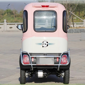 Factory ZKF42 Triciclos eléctricos completamente cerrados Tres ruedas E Scooter <span class=keywords><strong>Chopper</strong></span> Side Car <span class=keywords><strong>Triciclo</strong></span> eléctrico Dos personas - Product Image 3