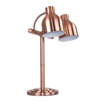 Décoration et fournitures de mariage, équipement de buffet, support de lampe chauffante pour fête de mariage, chauffe-plat de table de luxe, chauffe-plat lumineux en acier inoxydable