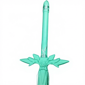 Épée en mousse bleue de 110 cm, inspirée de <span class=keywords><strong>Kirito</strong></span> de <span class=keywords><strong>Sword</strong></span> Art Online Alicization, accessoire de cosplay pour les 14 ans et plus - Product Image 3