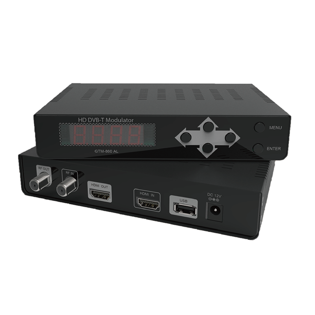 Hot Selling Full HD Digital Encoder Terrestrial 1CH HDMI to Rf DVB-T Modulator With HDMI Loop
