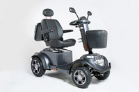 Scooter électrique intelligent confortable pour personnes handicapées R9S, 1400W, autonomie 40-60 km