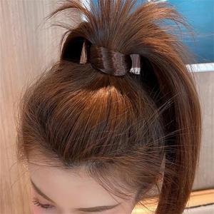 Nouvelle queue de cheval en cheveux synthétiques, élastique, chouchou pour femmes, accessoires pour cheveux - Product Image 2