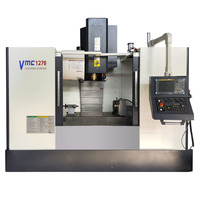 Centre d'usinage vertical VMC1270, machine de fraisage CNC, centre de découpe de métaux à 3/4/5 axes pour la fabrication de moules, pièces de précision