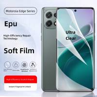 Protection d'écran en TPU ultra-fine anti-traces de doigts HD à couverture intégrale pour Motorola Edge 70 Pro+ Edge 60 Fusion S50 Neo X50 Ultra