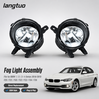 Lampu Kabut Bumper Depan ABS Berkualitas Tinggi OE 63177297535 untuk BMW F20 F30 F32 F33 F34 F35 F22 F23