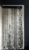Rideaux insonorisants épais, draperies acoustiques anti-bruit 100% POLY, motifs abstraits et géométriques européens pour cinéma maison, studio, hôtel