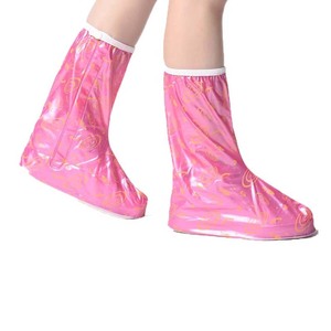 <span class=keywords><strong>Bottes</strong></span> de pluie mi-mollet personnalisées, légères, imperméables en PVC, avec chaussettes de protection, bottines souples antidérapantes, couvre-chaussures - Product Image 1