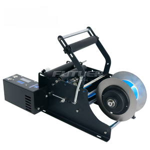 Máquina Aplicadora de Etiquetas Semiautomática de Escritorio Pequeña para Botellas Redondas, Latas de Vino y Bebidas Espirituosas - Product Image 1