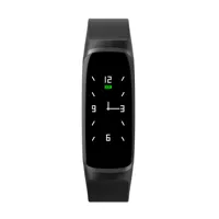 Reloj despertador MT58, pulsera inteligente con rastreador de llamadas sms, banda de notificación vibratoria, podómetro deportivo inalámbrico para fitness