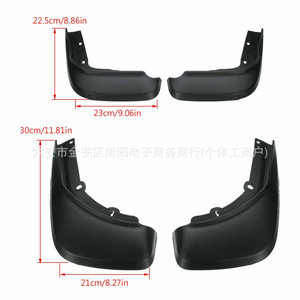 บังโคลนสำหรับวอลโว่ Xc60 2014 2017 ชิ้นส่วนอะไหล่แผ่นกันฝุ่นล้อพลาสติก - Product Image 3