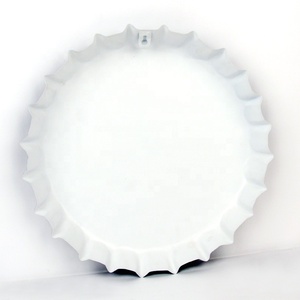 Póster de Cerveza de 35 cm, Placa Retro de Café y Cola, Letreros Metálicos Vintage, Decoración de Pared para Cafetería, Bar, Pub, Platos Redondos Nostálgicos, Póster Artístico - Product Image 3