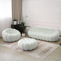 Nuevo Diseño Estilo INS Sofá Burbuja Reclinable de Tela para Dormir, Ideal para Centros Comerciales, Hoteles, Villas, Hospitales, Escuelas, Parques, Talleres, Sótanos y Entradas