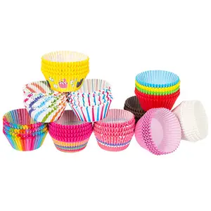 Food Grade Materiaal Thuis Bakken Cake Cups Groothandel Custom Cake Papierlade