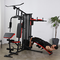 Équipement de musculation à domicile avec machine Smith pour l'entraînement de force et la musculation - Multi-gym en métal