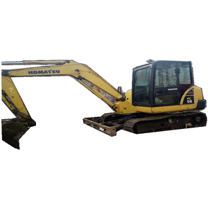 Japan Made Used Komatsu PC56MR Mini Excavator Flexible For Narrow Space And Urban Projects - Product Image 1