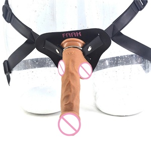 FAAK-G109 Wholesale Strap on <b>Dildo</b> Rubber Penis Soft Sex Toy for Woman Anal Masturbating Sex Shop Lesbian Sex Toys - Product Image 2
