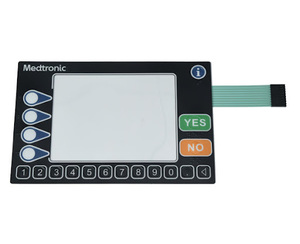 Factory Price PMMA, PC, PET and PVC <b>Plastic</b> <b>Sheet</b> OEM Custom Design Ultra Thin Electronic Switch Keyboard Panel - Product Image 4