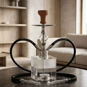 Chicha de qualité supérieure, ensemble complet avec lumière, chicha lumineuse, pot lumineux - Product Image 2