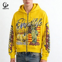 Service OEM en gros, broderie de logo de marque personnalisée haut de gamme, vêtements streetwear amples et de grande taille, fabricant de sweats à capuche