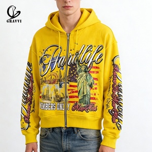 Servicio OEM al por Mayor, Fabricante de Ropa Urbana de Alta Gama con Logotipo de Marca Personalizado Bordado, Sudadera Holgada de Talla Grande - Product Image 1