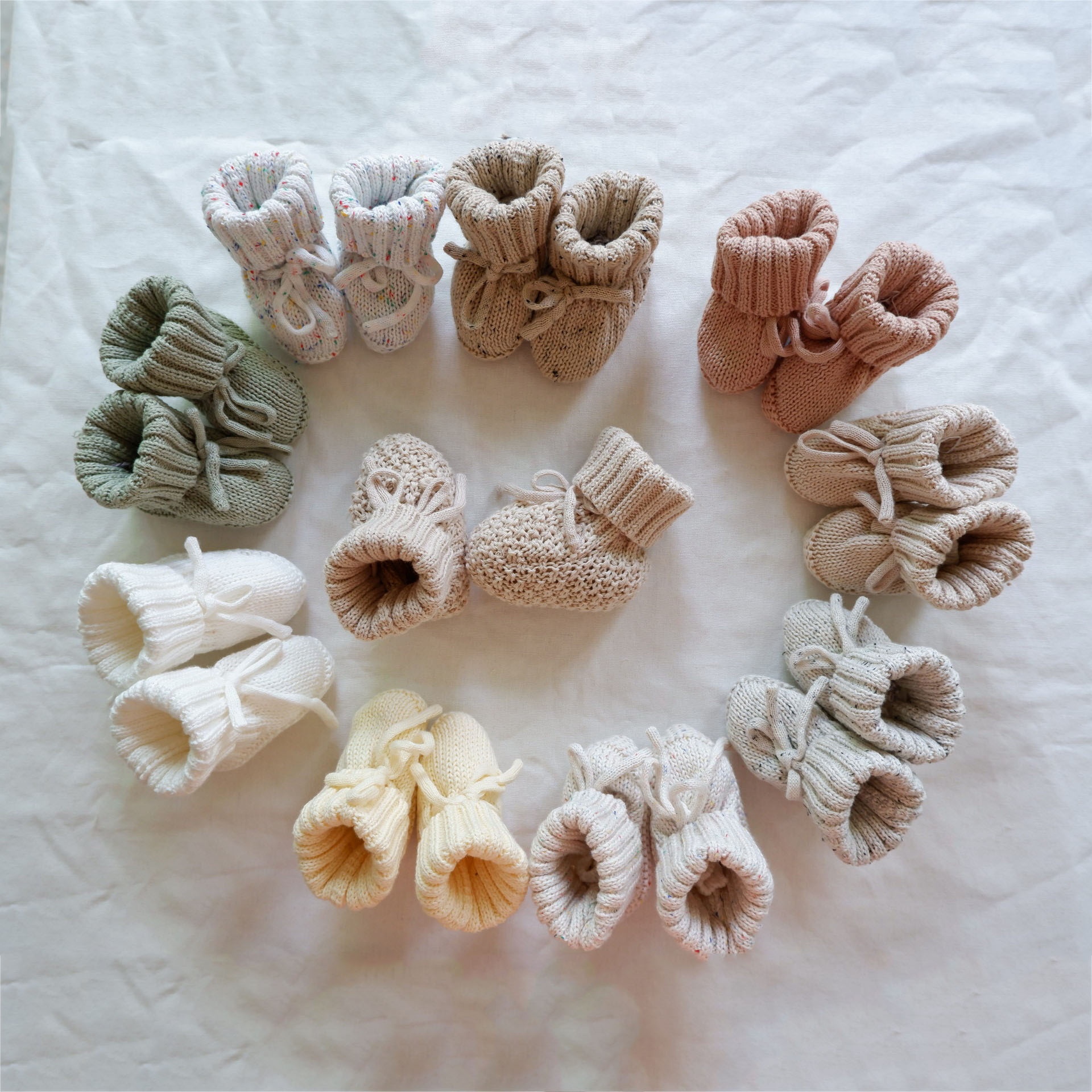 Вязаные Детские носки для кроватки, Размер 0-18 месяцев