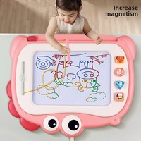 Tablette d'écriture magnétique et tableau de dessin pour enfants - Jouet pour garçons et filles - Utilisation à domicile - Plastique coloré