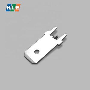 أطراف توصيل نحاسية مطلية بالقصدير PT250-X2 نوع 250(6.3) فضية بيضاء لأطراف توصيل لوحات الدوائر المطبوعة بمسافة 5.08 مم - Product Image 2