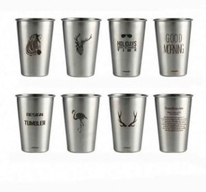 350Ml Stainless Steel Beer <b>Mug</b> With Modern Design and Vacuum Insulation - Product Image 1