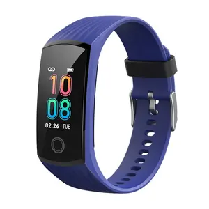 Écran couleur étanche calories compteur de pas de bracelet V16 portable montre intelligente poignet podomètre V16 fitness tracker avec du ce rohs