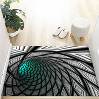 Crystal Velvet 3d Imprimé Illusion D'optique Salon Tapis Enfants Chambre Tapis Offre Spéciale Mode 10 Rectangle Personnalisable