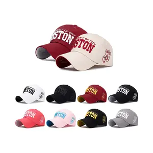 Wholesale 6 Panel High Quality Custom 3d Embroidery Logo Gorras Sport Hats Fashion Cotton Hip Hop Fitted Baseball Caps For Men