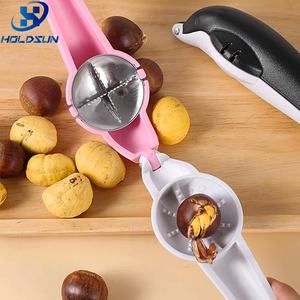 Casse-noix pratique en acier inoxydable et plastique, écologique, en forme de dauphin, ouvre-châtaignes pour la cuisine - Product Image 5