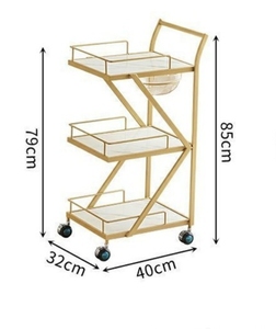 Beauty salon <b>trolley</b> for manicure eyelash extension tattoo and storage rack luxury instrument storage rack mobile <b>tool</b> cart - Product Image 4