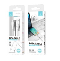 Techancy TM00256 Cables de Datos USB Tipo-C Multifuncionales Portátiles de Plástico de Primera Calidad, Carga Rápida para Móviles Android