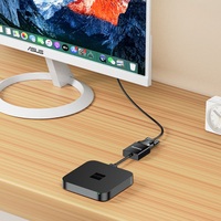 SAMZHE Convertidor HDMI a VGA 1080P, Adaptador de Video de Alta Definición, Cable Macho con IC CS5210 para Laptop, TV, Monitor, Proyector