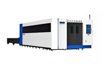 Mesin Pemotong Laser Serat SYDUAN 3.0kW Rangka Las Berat Sistem Penggerak Motor/Mesin Peralatan Laser Standar untuk Logam